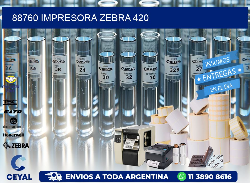 88760 impresora zebra 420