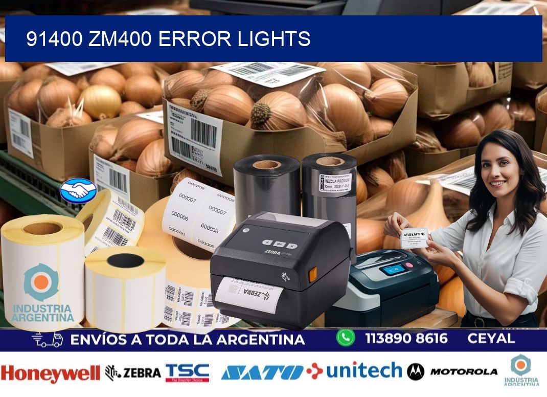 91400 ZM400 error lights