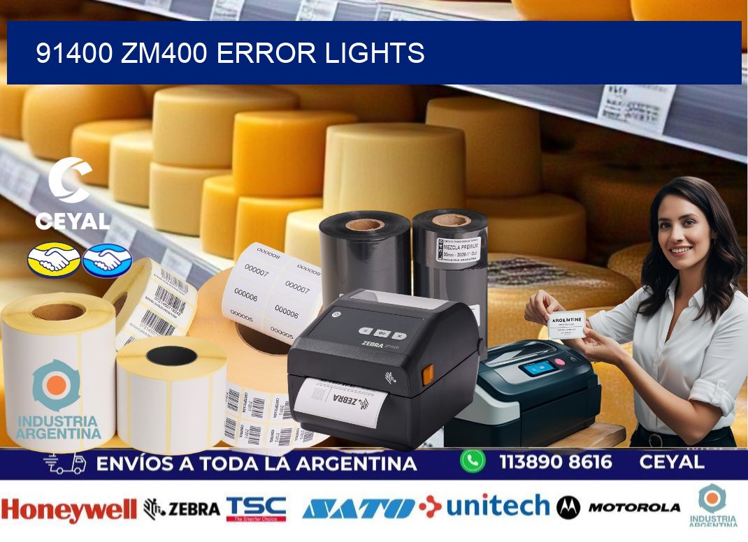91400 ZM400 error lights