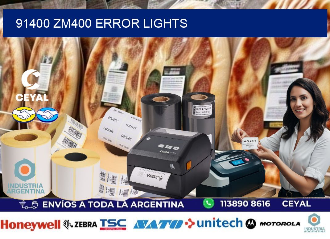 91400 ZM400 error lights