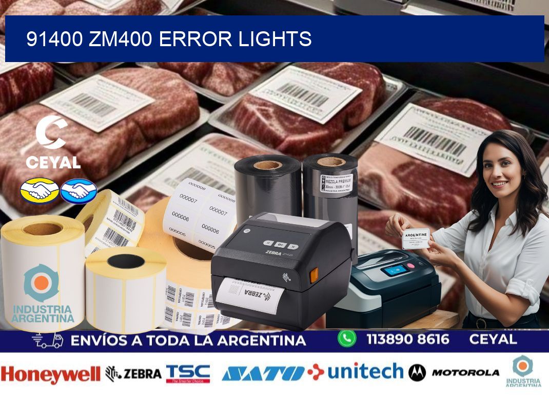 91400 ZM400 error lights