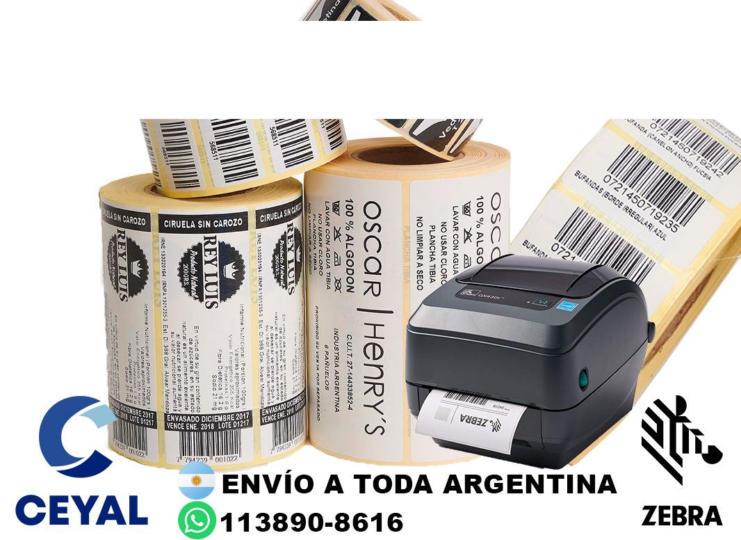 ETIQUETAS PARA MAYORISTAS Y MINORISTAS 67 x 70