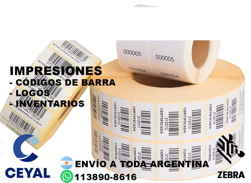 ETIQUETAS PARA MAYORISTAS Y MINORISTAS 68 x 29