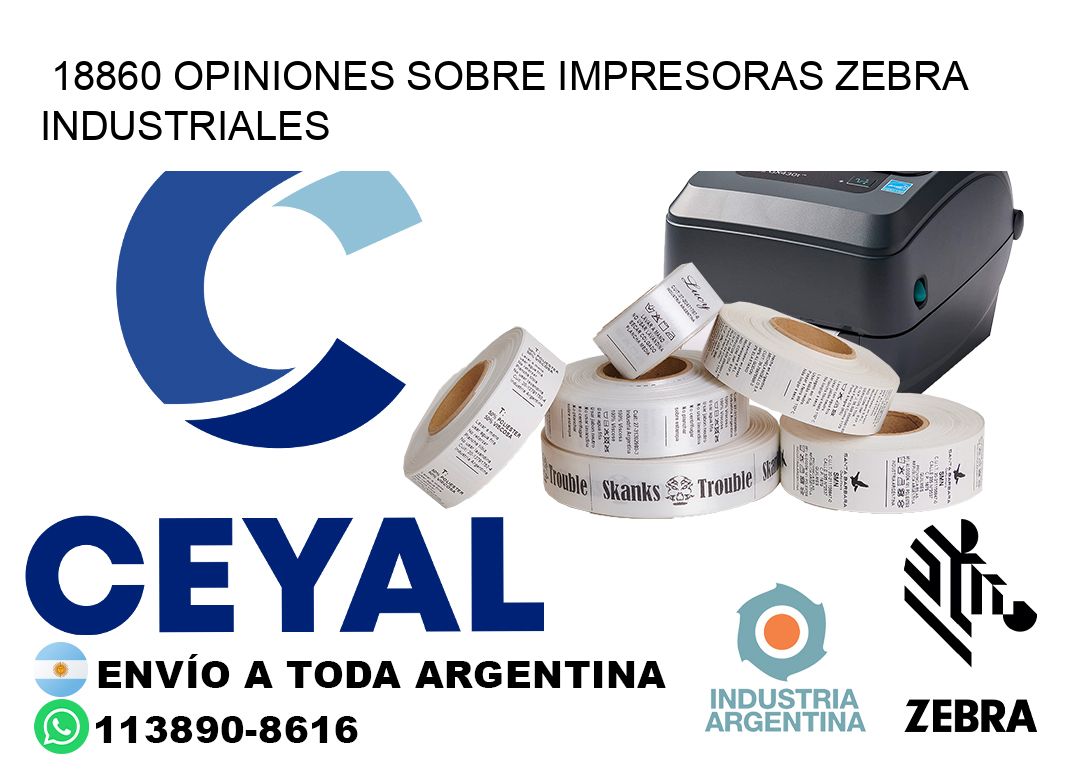 18860 opiniones sobre impresoras zebra industriales