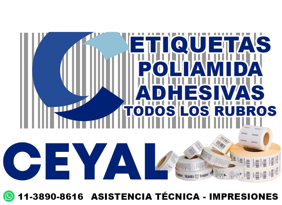 190 etiquetas ribbon argentina