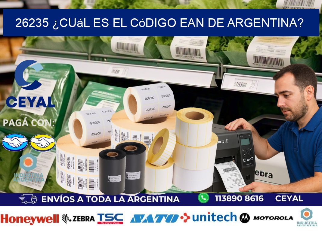26235 ¿Cuál es el código EAN de Argentina?