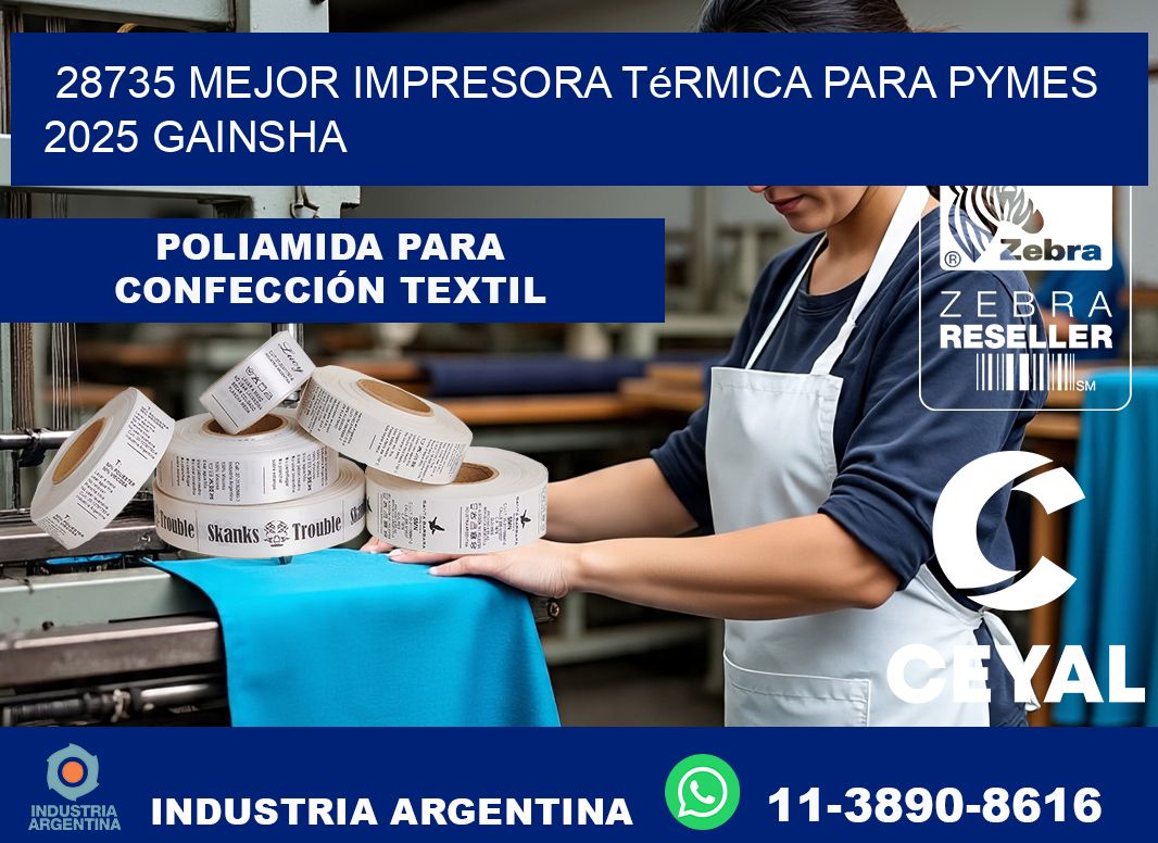 28735 mejor impresora térmica para pymes 2025 GAINSHA