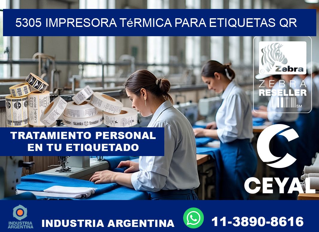 5305 impresora térmica para etiquetas QR