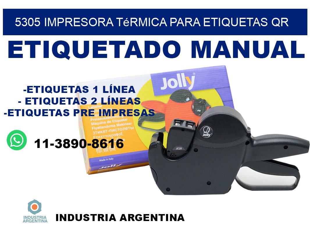 5305 impresora térmica para etiquetas QR