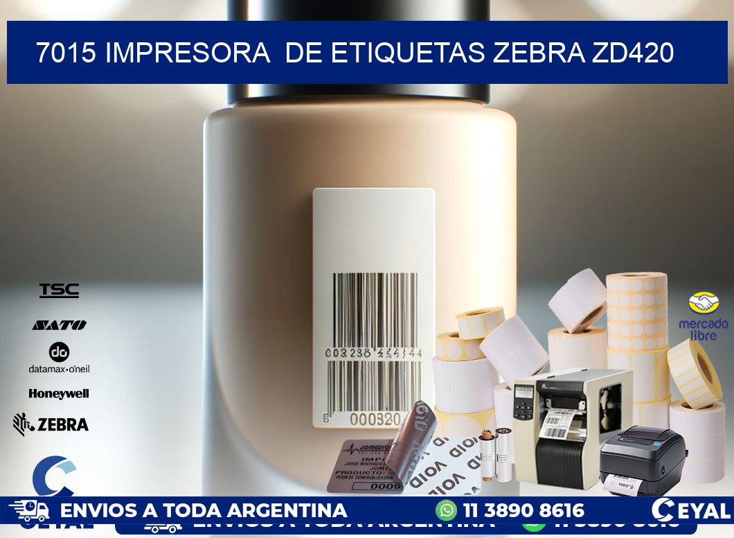 7015 impresora  de etiquetas Zebra ZD420