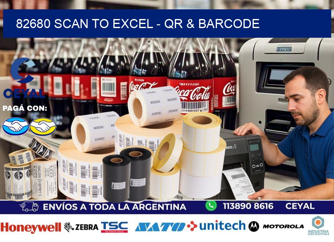 82680 Scan to Excel - QR & Barcode