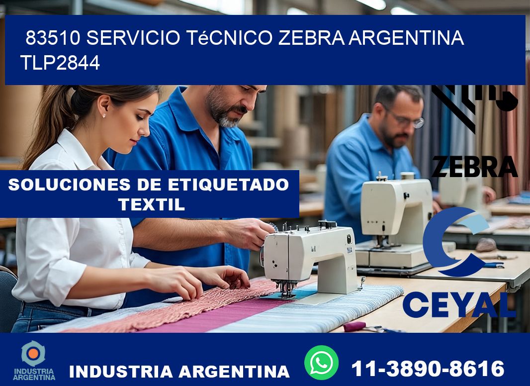 83510 servicio técnico zebra argentina TLP2844