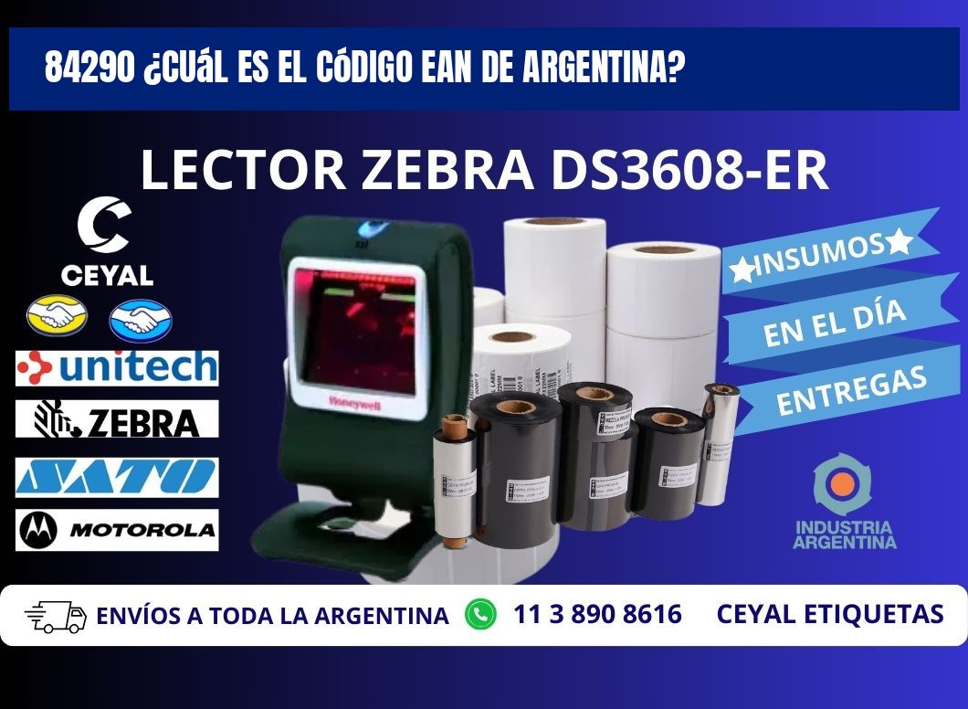 84290 ¿Cuál es el código EAN de Argentina?