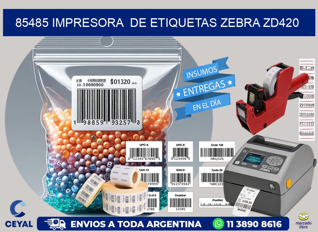 85485 impresora  de etiquetas Zebra ZD420