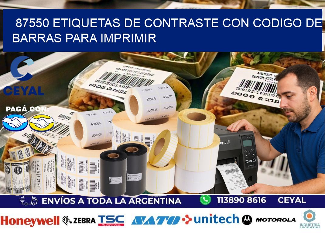 87550 etiquetas de contraste con codigo de barras para imprimir