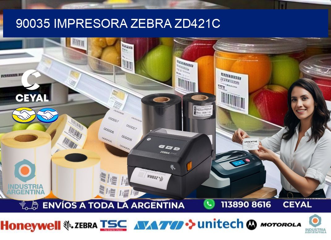 90035 Impresora Zebra zd421c