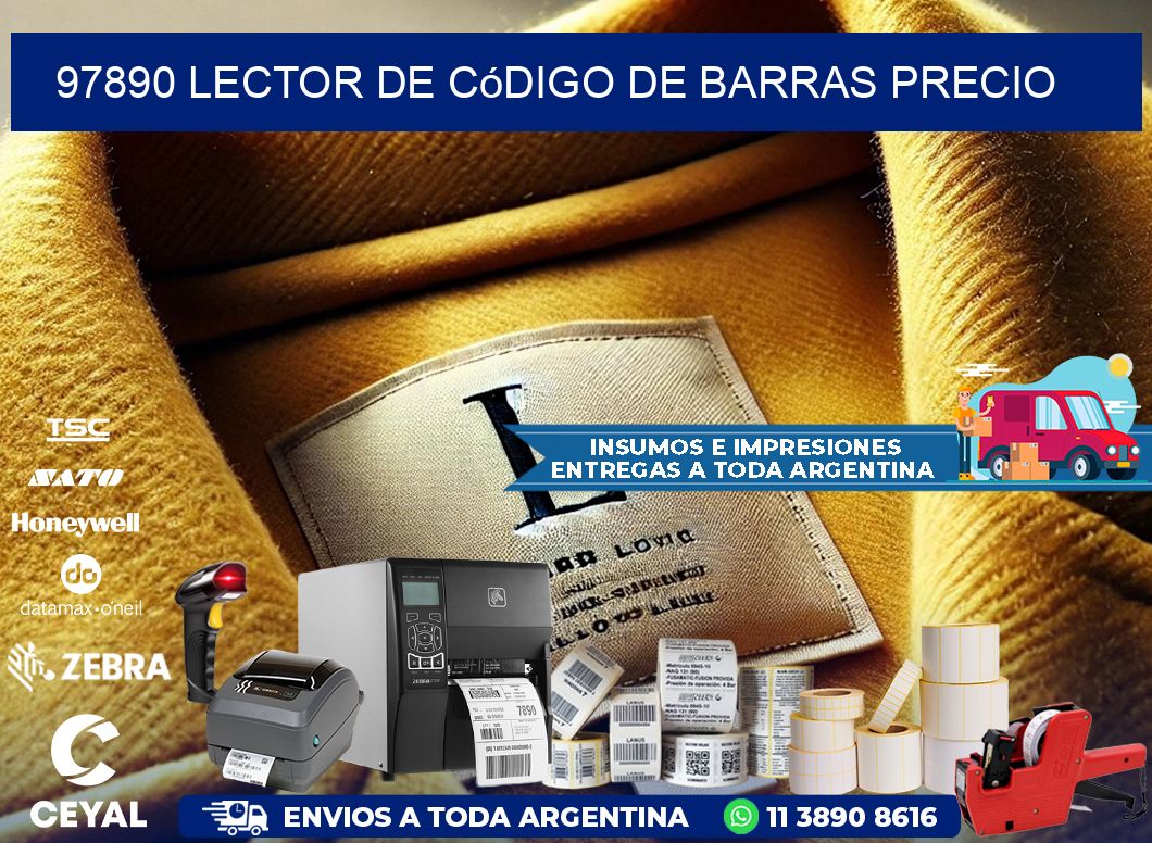 97890 Lector de código de barras precio