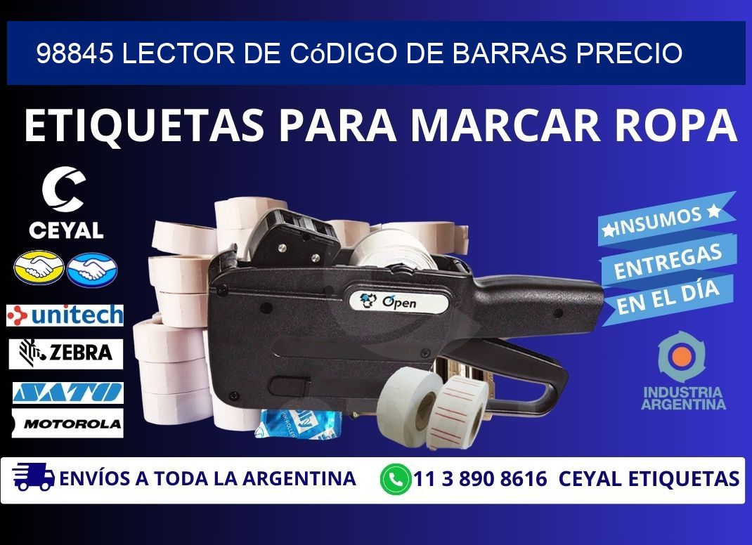 98845 Lector de código de barras precio