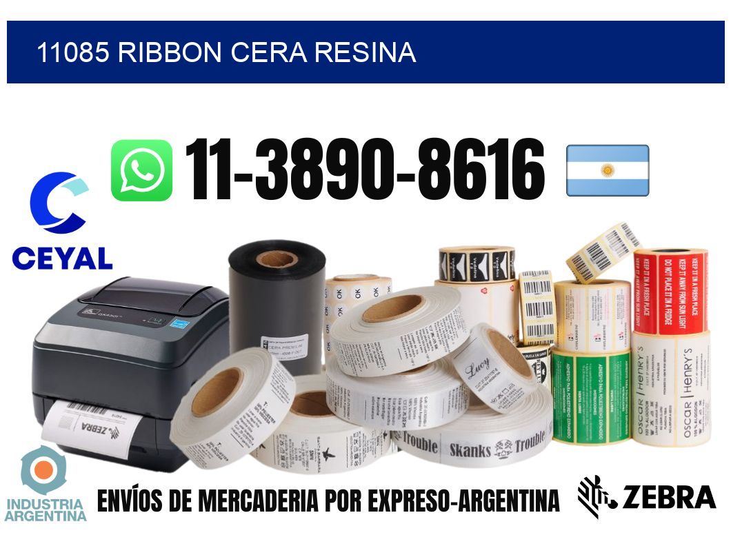 11085 ribbon cera resina