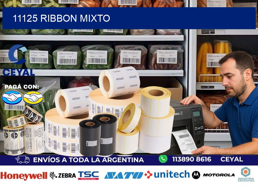 11125 ribbon mixto