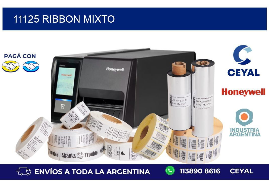 11125 ribbon mixto