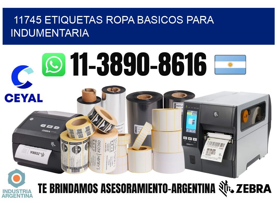 11745 Etiquetas ropa basicos para indumentaria