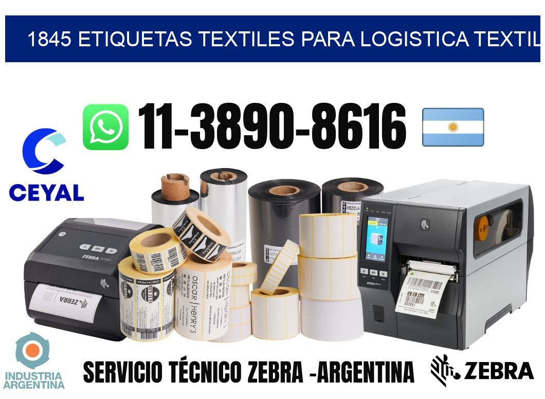 1845 Etiquetas textiles para logistica textil