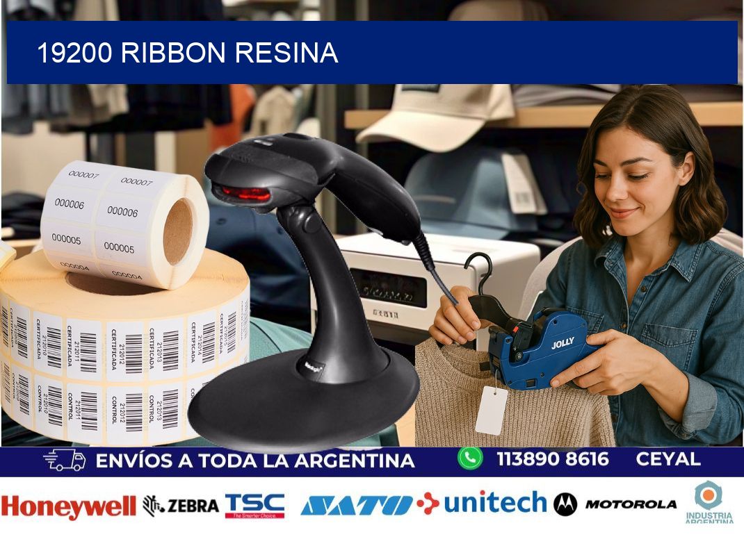 19200 ribbon resina