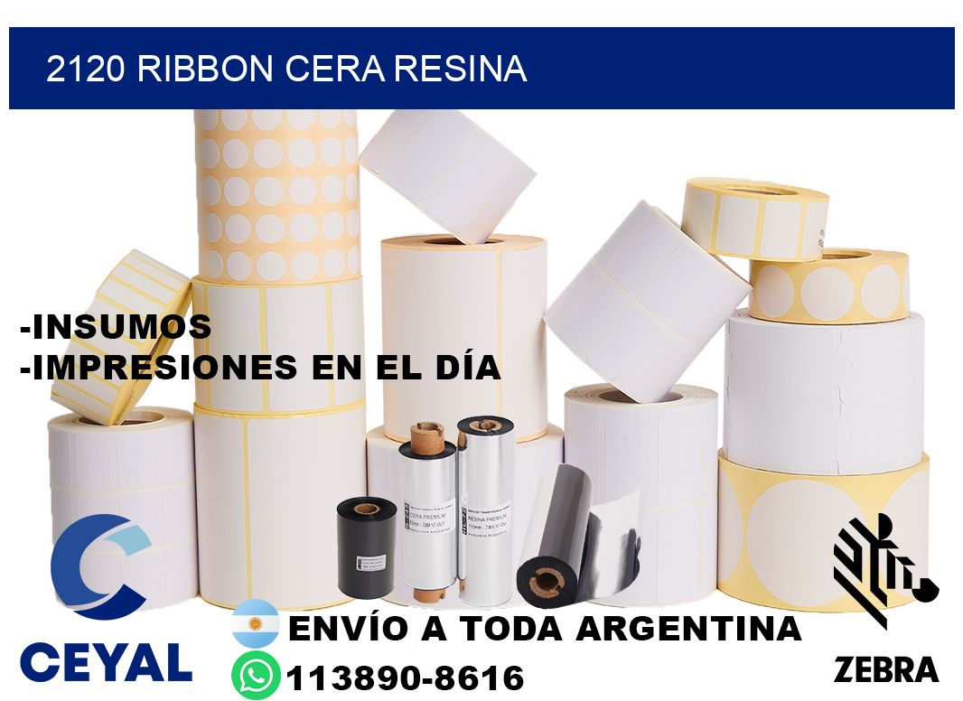 2120 ribbon cera resina