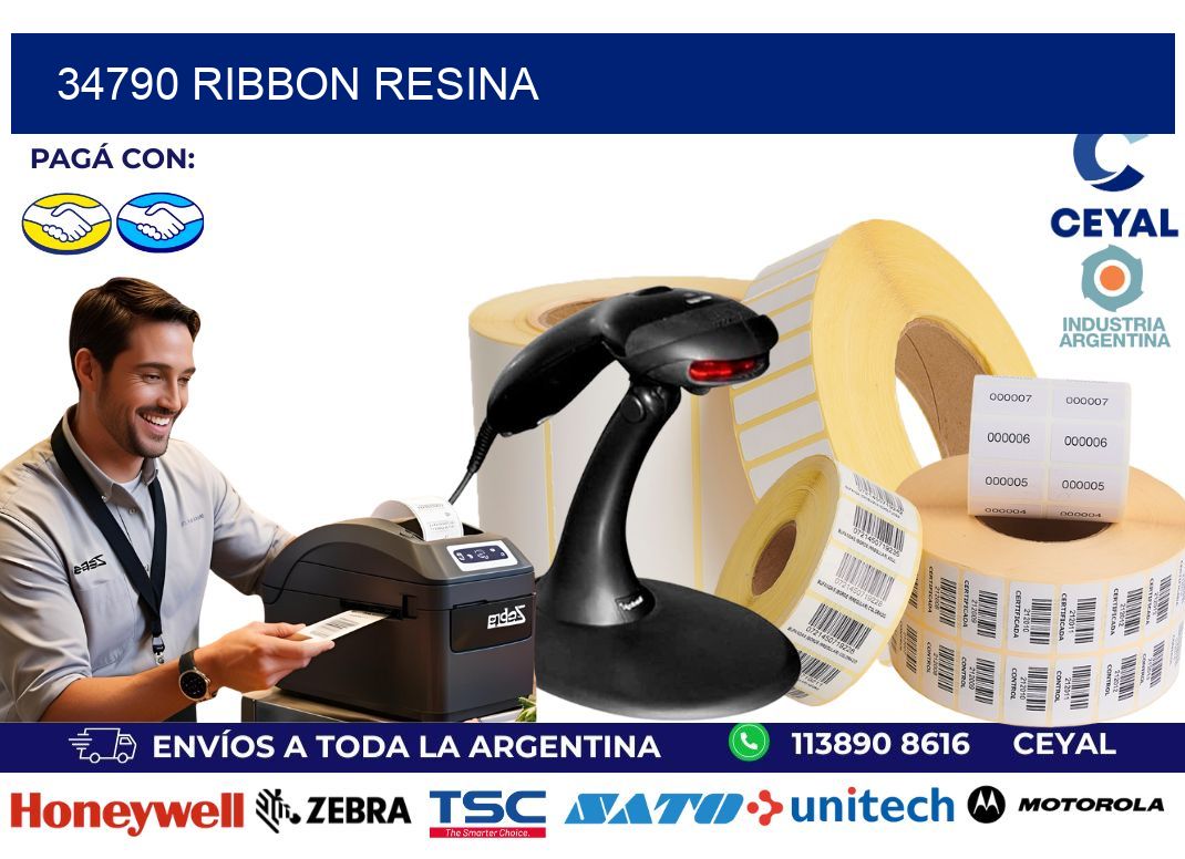 34790 ribbon resina