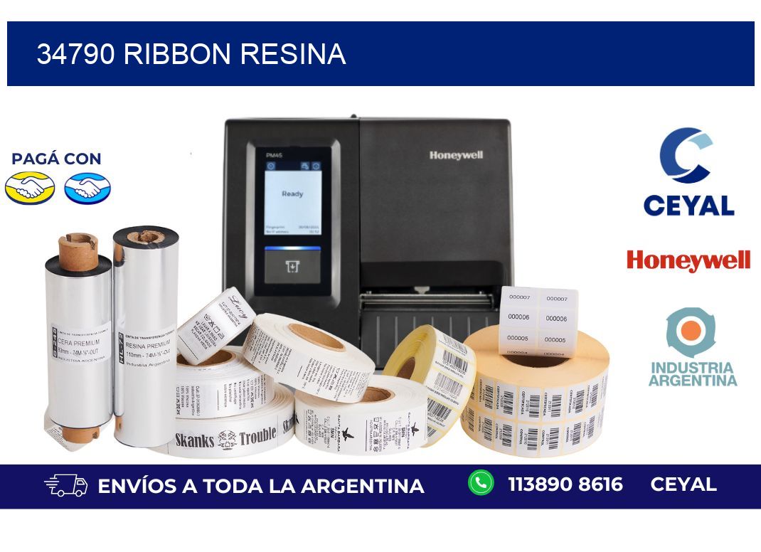 34790 ribbon resina