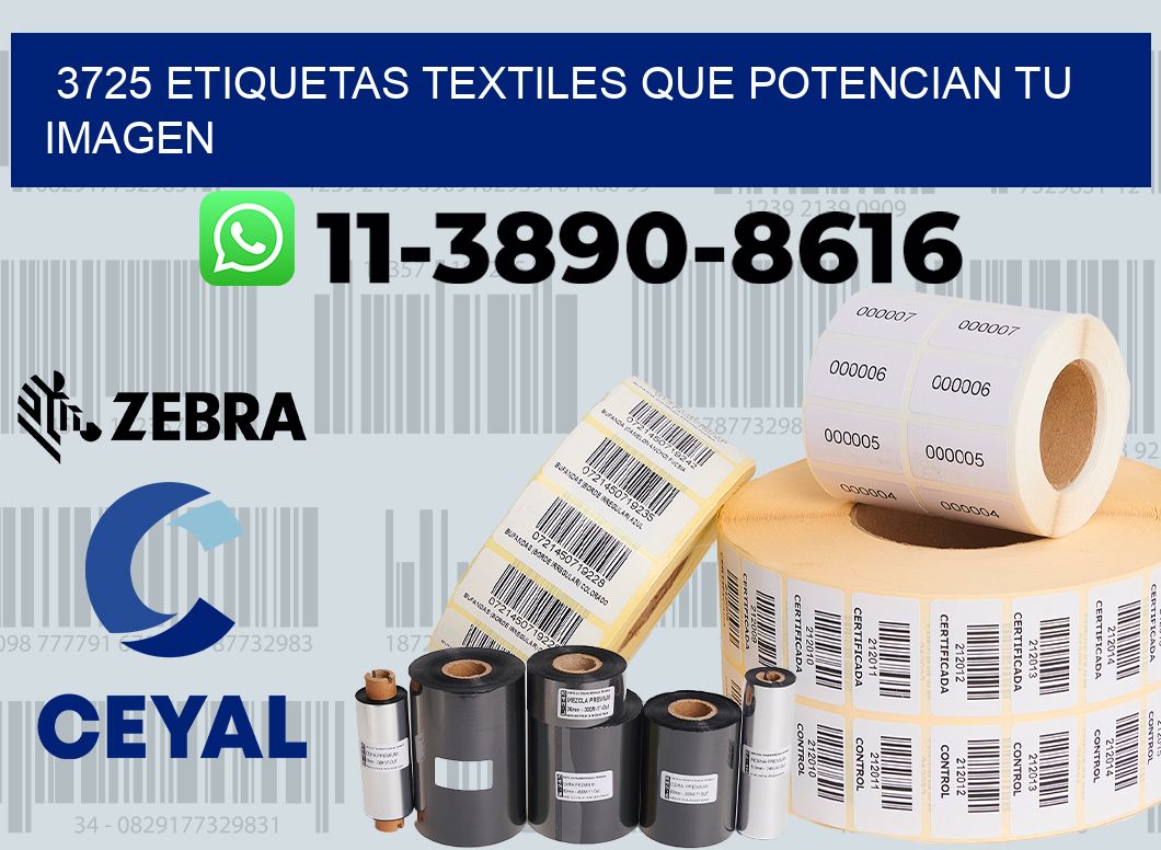 3725 Etiquetas textiles que potencian tu imagen