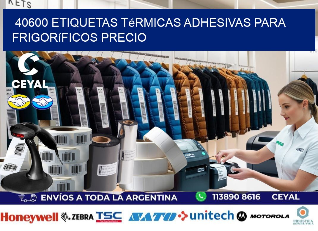 40600 etiquetas térmicas adhesivas para frigoríficos precio