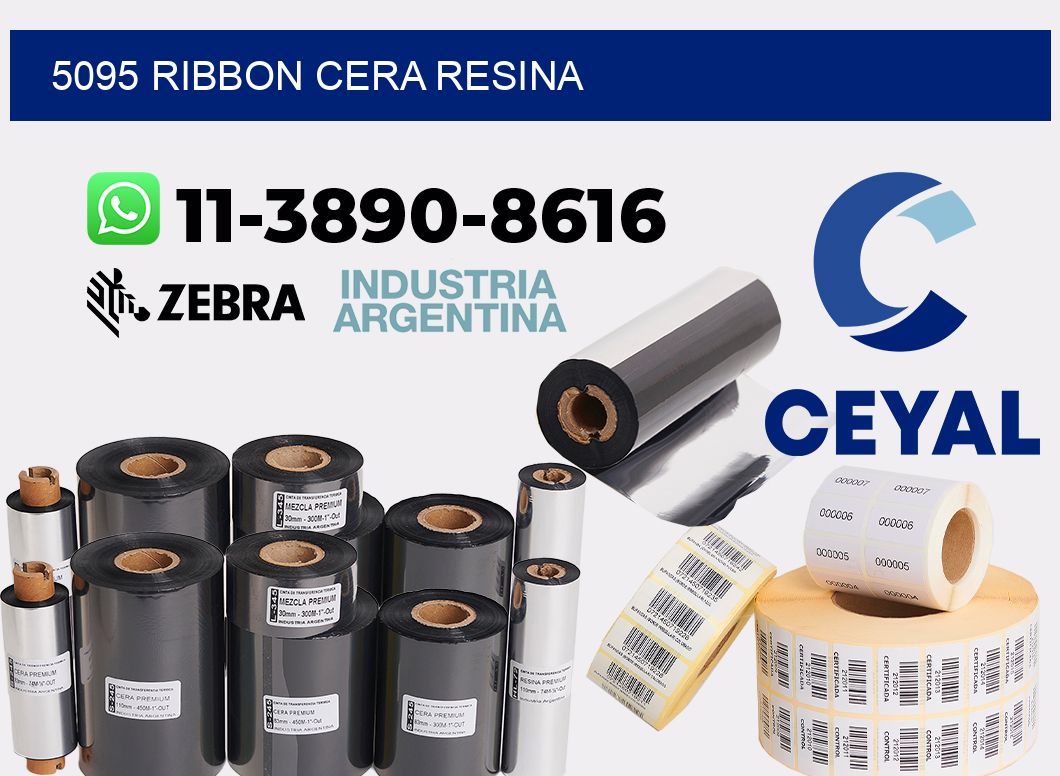 5095 ribbon cera resina