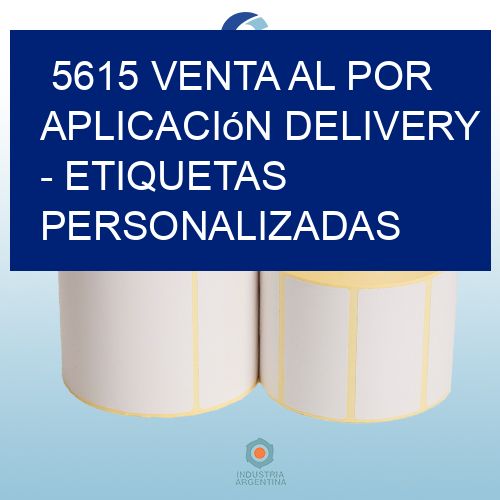 5615 Venta al Por Aplicación delivery - Etiquetas Personalizadas