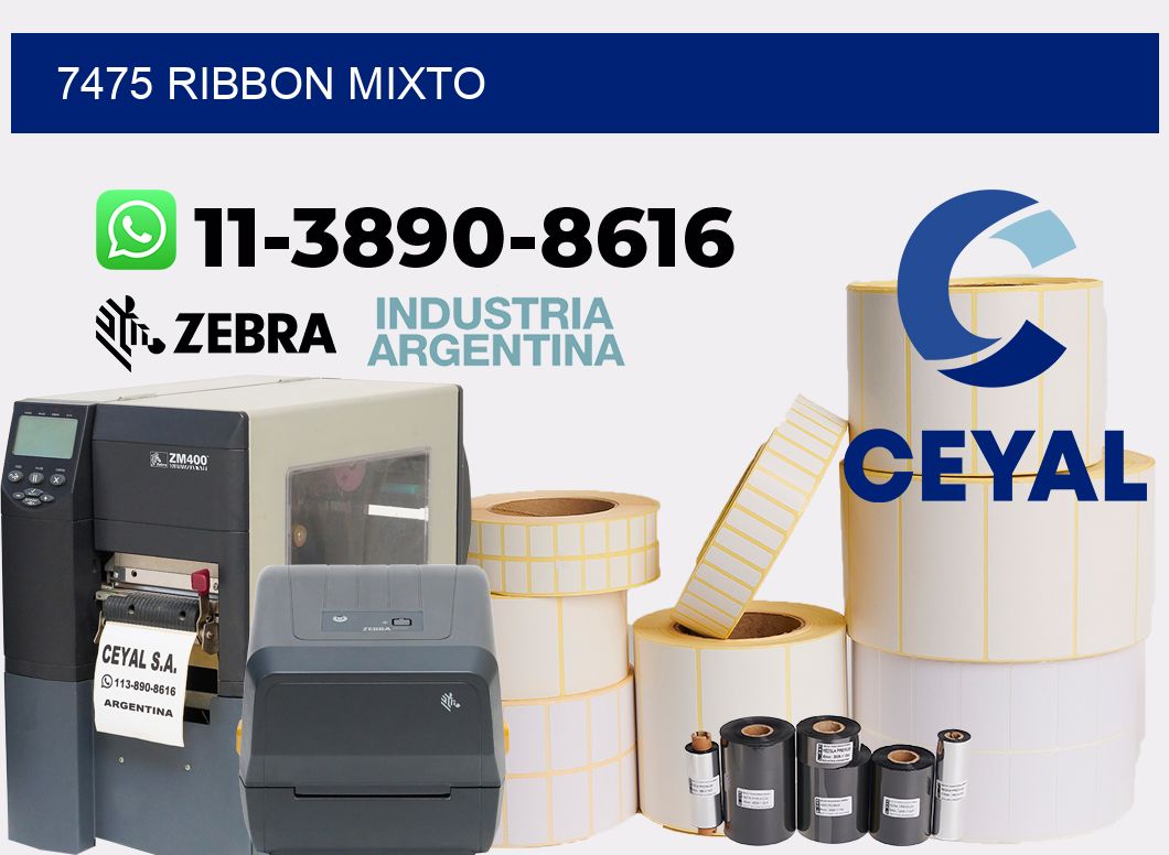 7475 ribbon mixto