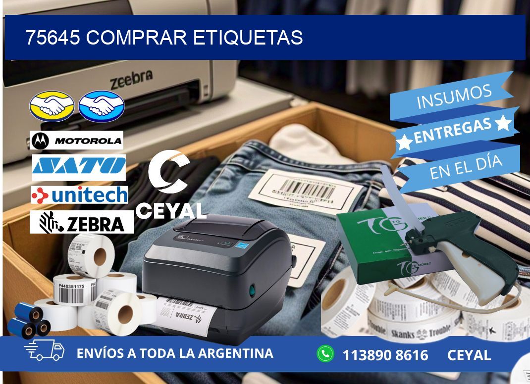 75645 comprar etiquetas