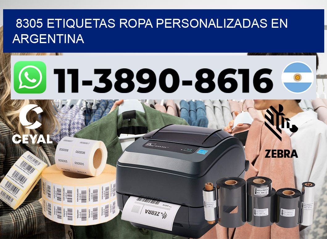 8305 Etiquetas ropa personalizadas en Argentina