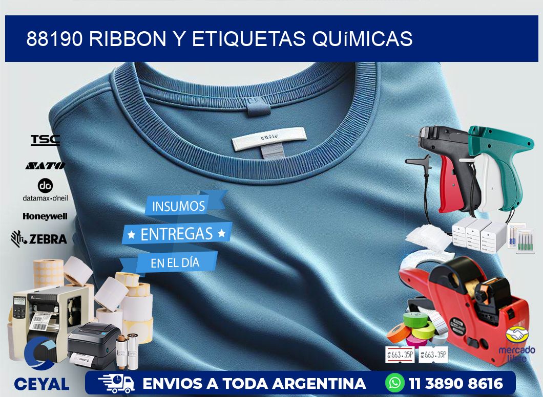 88190 ribbon y etiquetas químicas