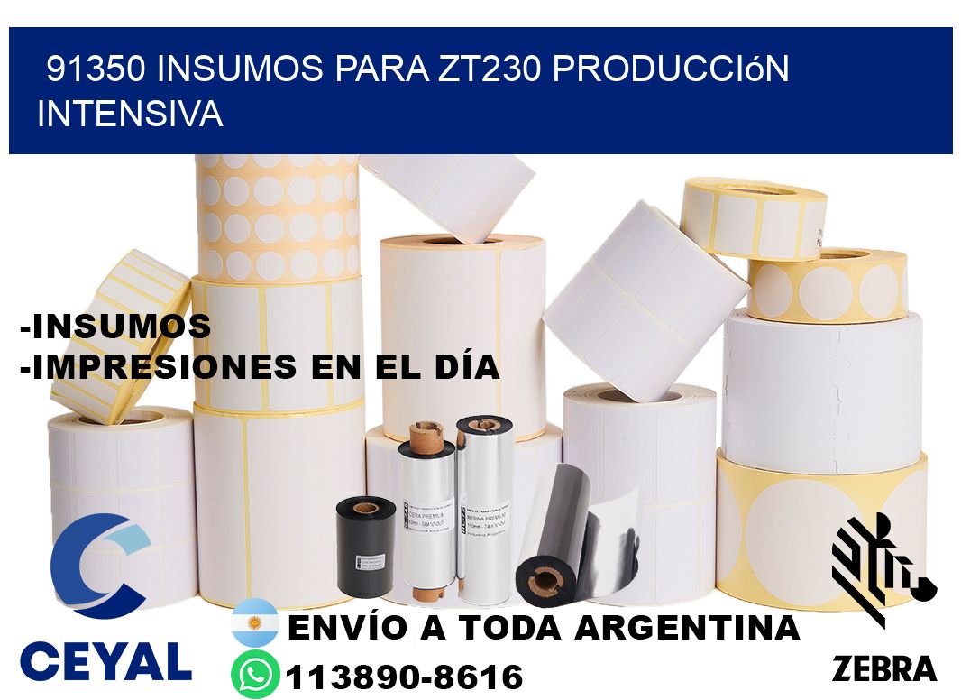 91350 insumos para zt230 producción intensiva