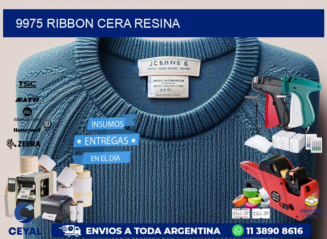 9975 ribbon cera resina