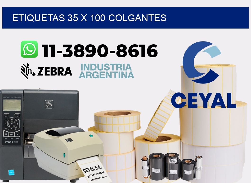 etiquetas 35 x 100 colgantes