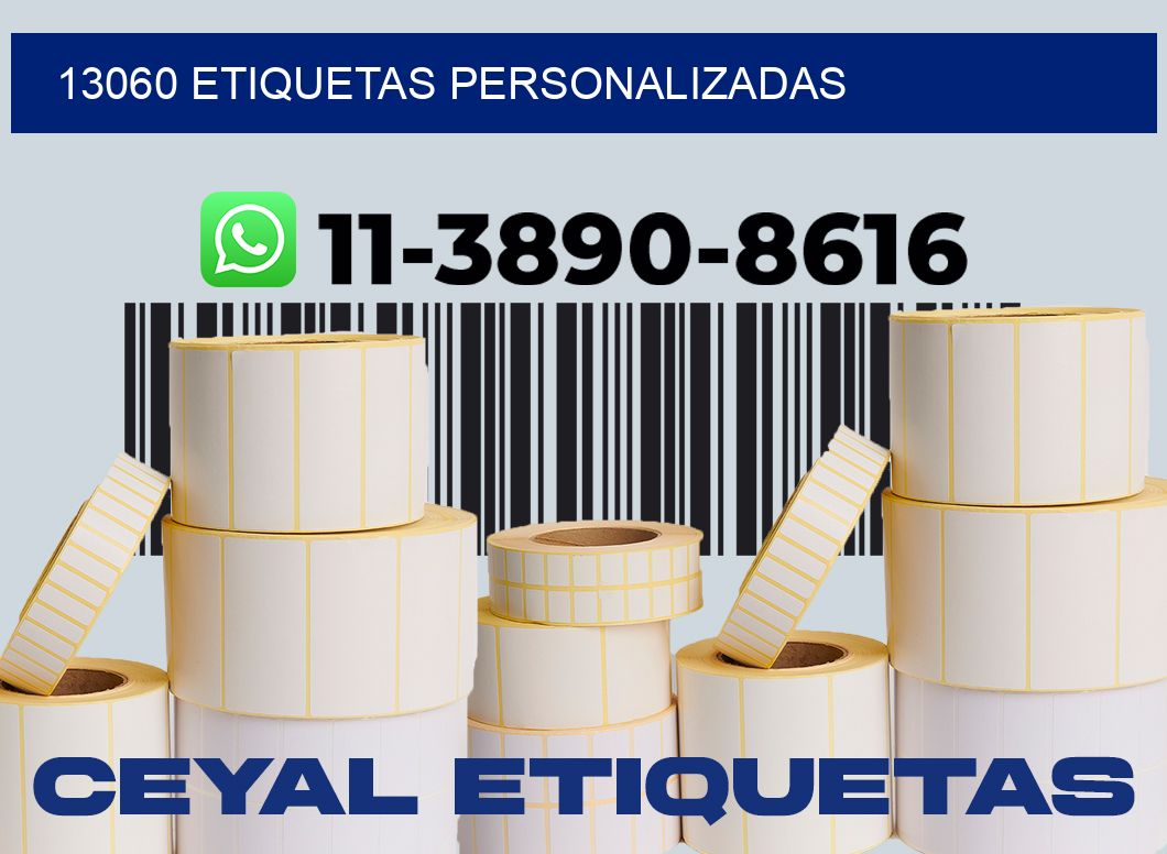 13060 etiquetas personalizadas
