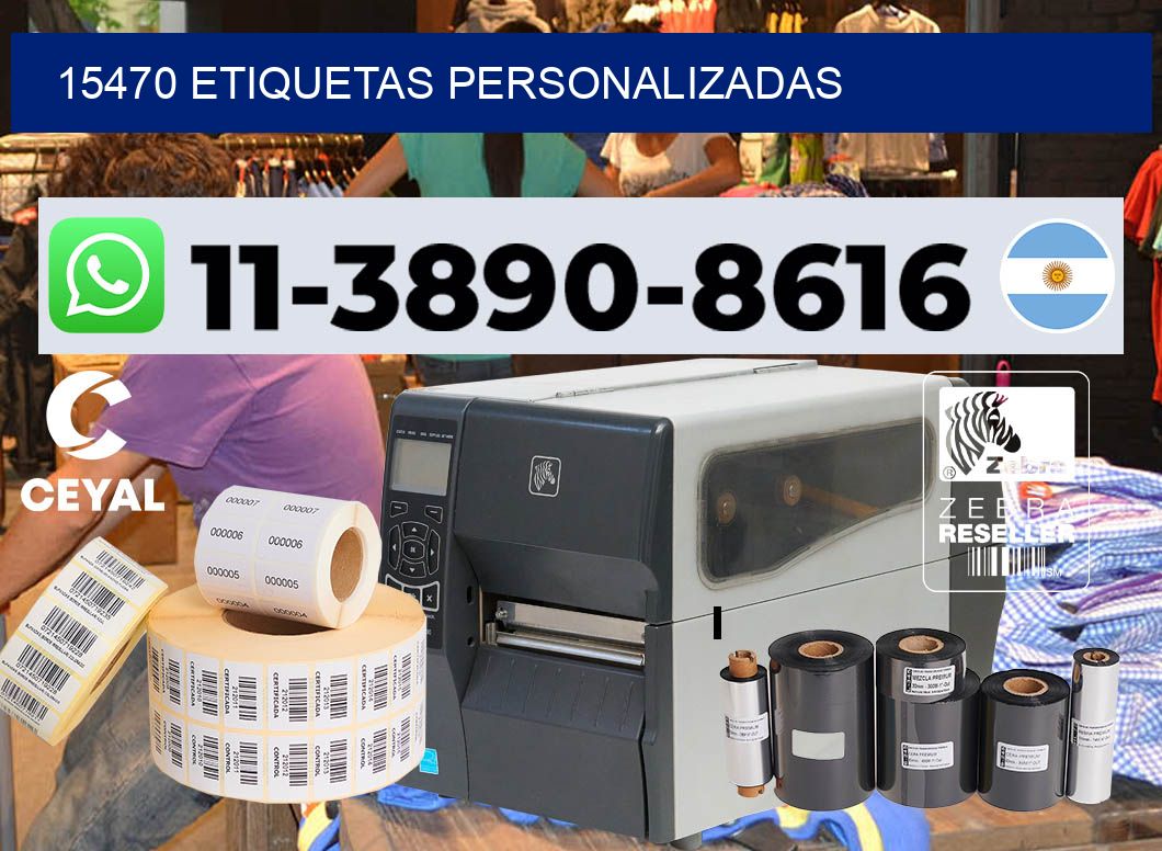 15470 etiquetas personalizadas