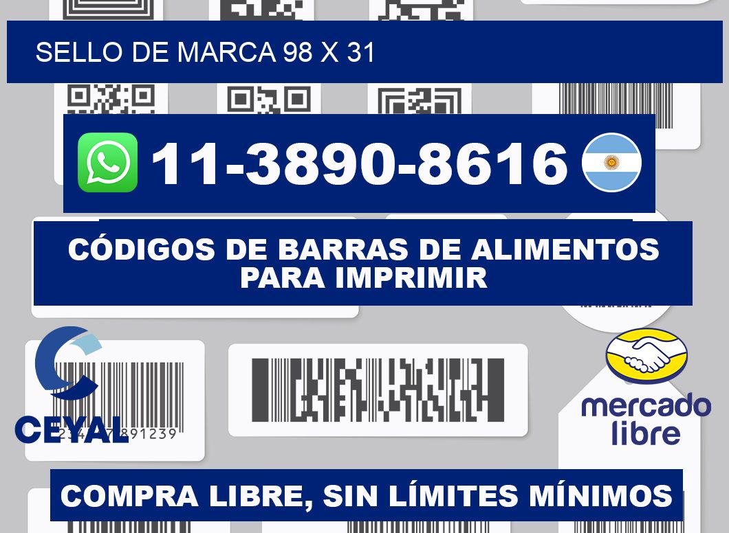 Sello de marca 98 x 31
