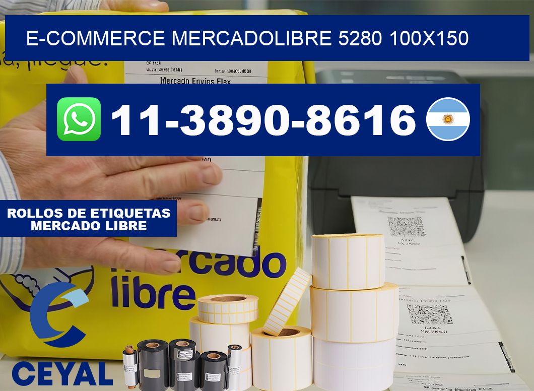 E-commerce mercadolibre 5280 100×150