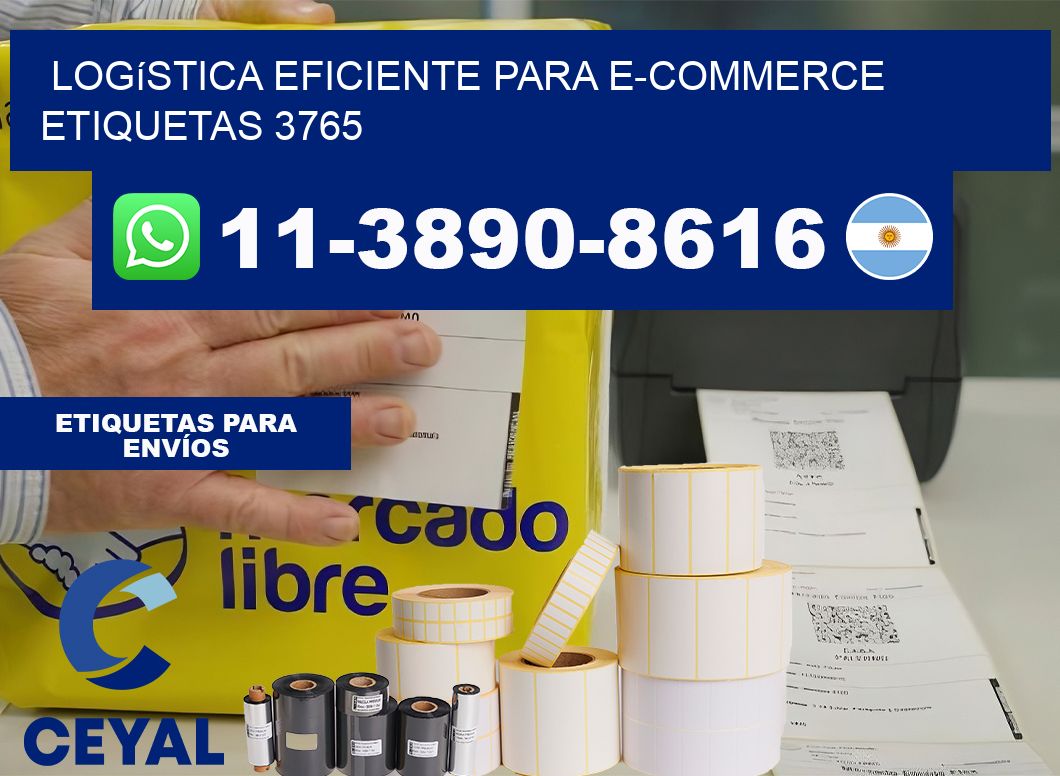 Logística eficiente para e-commerce  etiquetas 3765