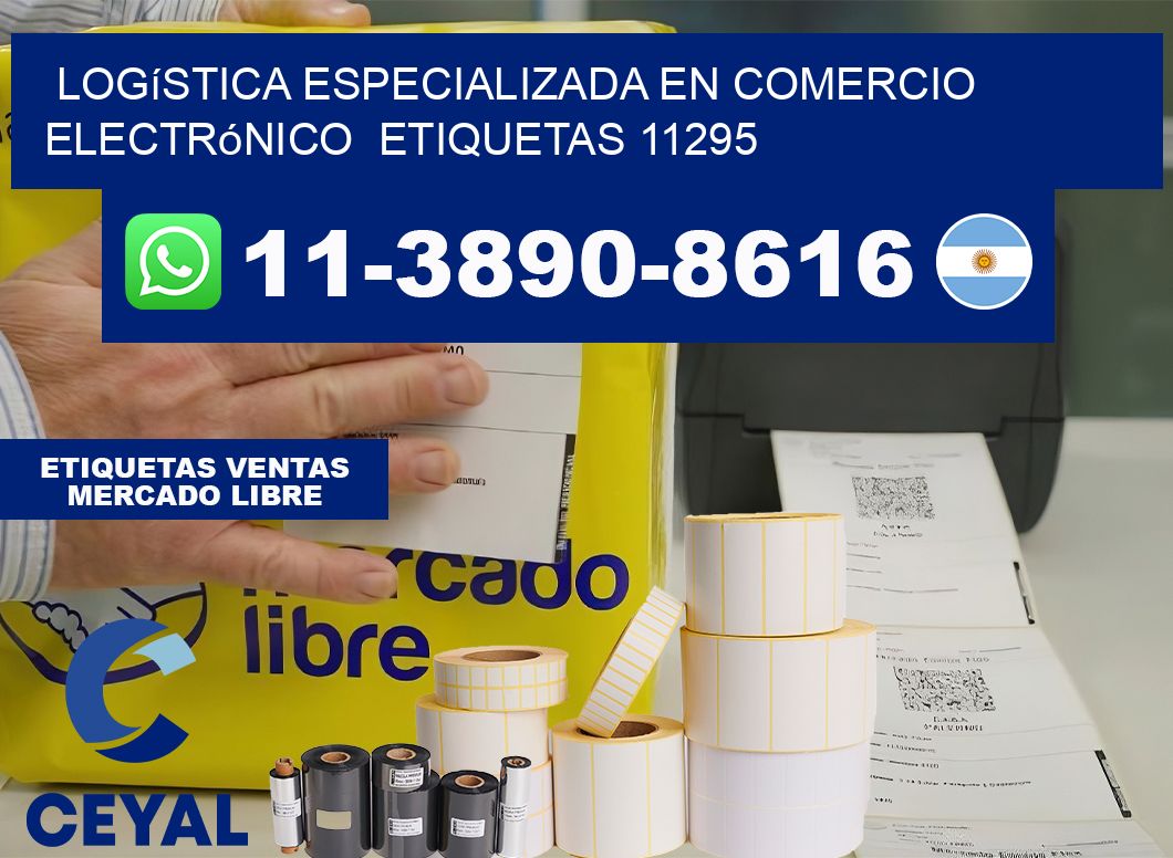 Logística especializada en comercio electrónico  etiquetas 11295