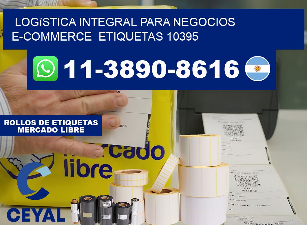 Logística integral para negocios e-commerce  etiquetas 10395