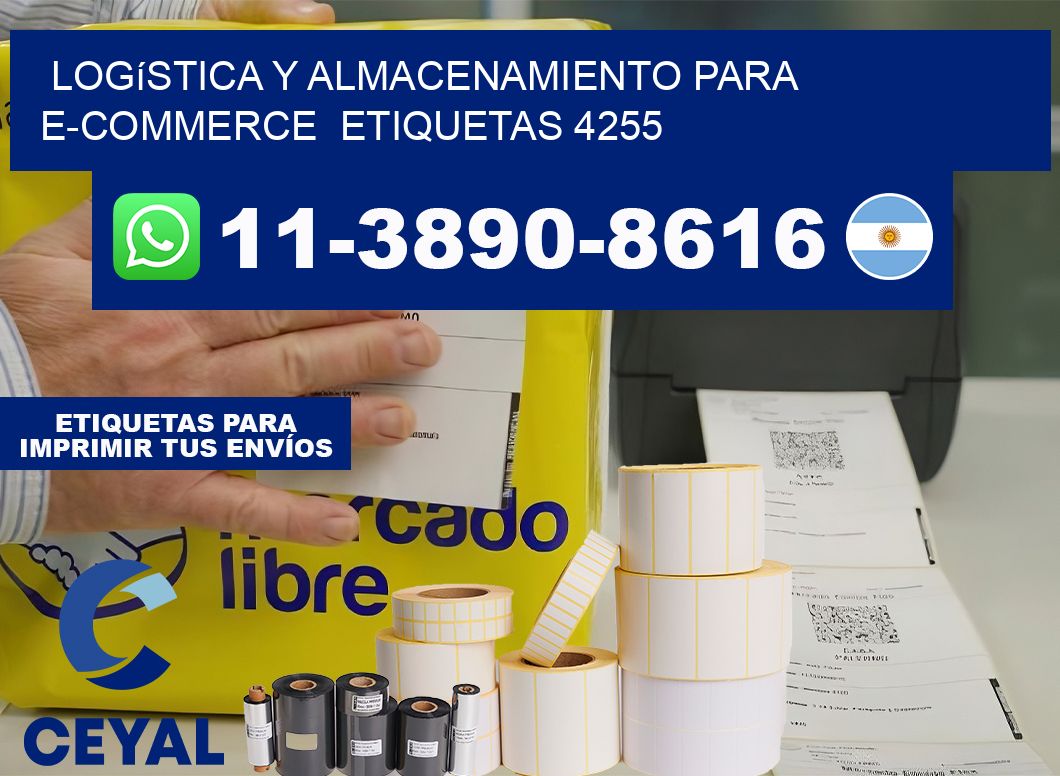 Logística y almacenamiento para e-commerce  etiquetas 4255